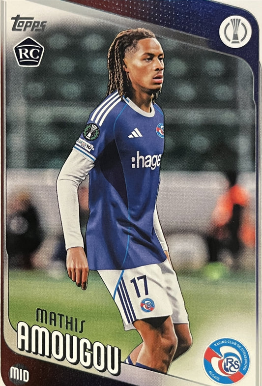 Mathis Amougou 2026 2026 Topps UCC Flagship #177