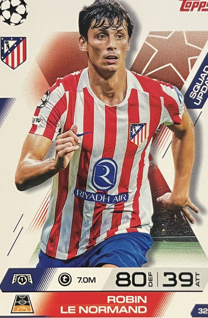 Robin Le Normand 2026 2026 Topps Match Attax Extra 2026 #32