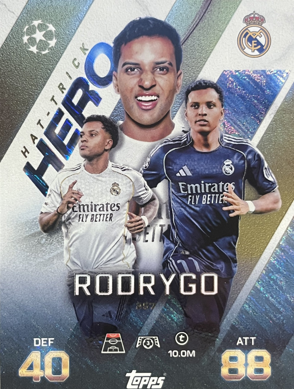 Rodrygo 2026 2026 Topps Match Attax Extra 2026 #257