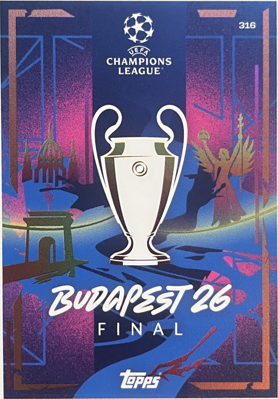 UEFA Champions League - Budapest 26 2026 2026 Topps Match Attax Extra 2026 #316