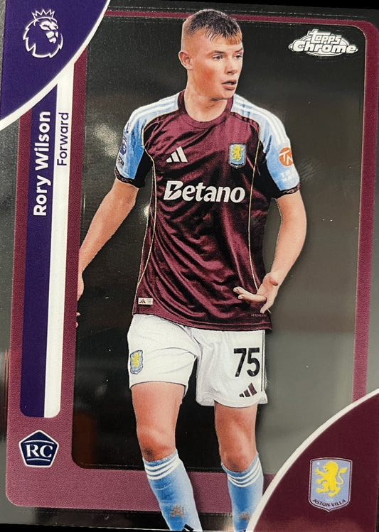 Rory Wilson 2026 2026 Topps Premier League Chrome #27