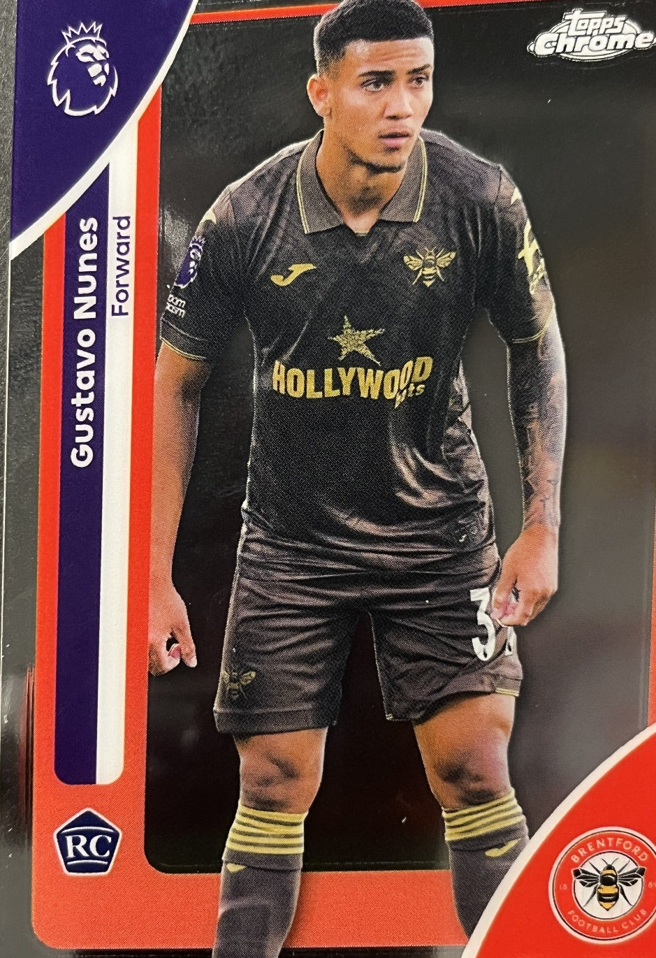 Gustavo Nunes 2026 2026 Topps Premier League Chrome #31