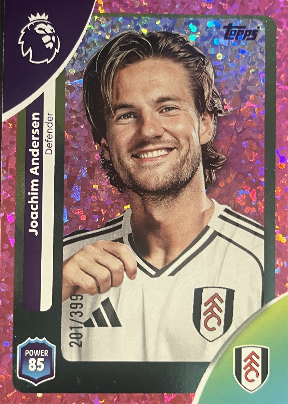 Joachim Andersen 2026 2026 Topps Premier League #148