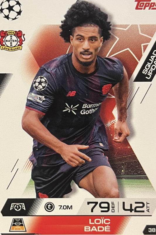 Loic Bade 2026 2026 Topps Match Attax Extra 2026 #38