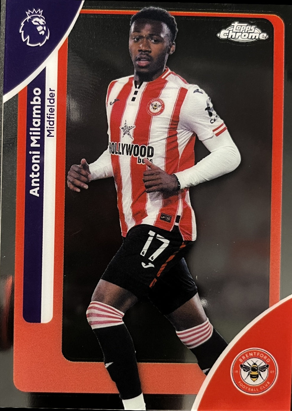 Antoni Milambo 2026 2026 Topps Premier League Chrome #40