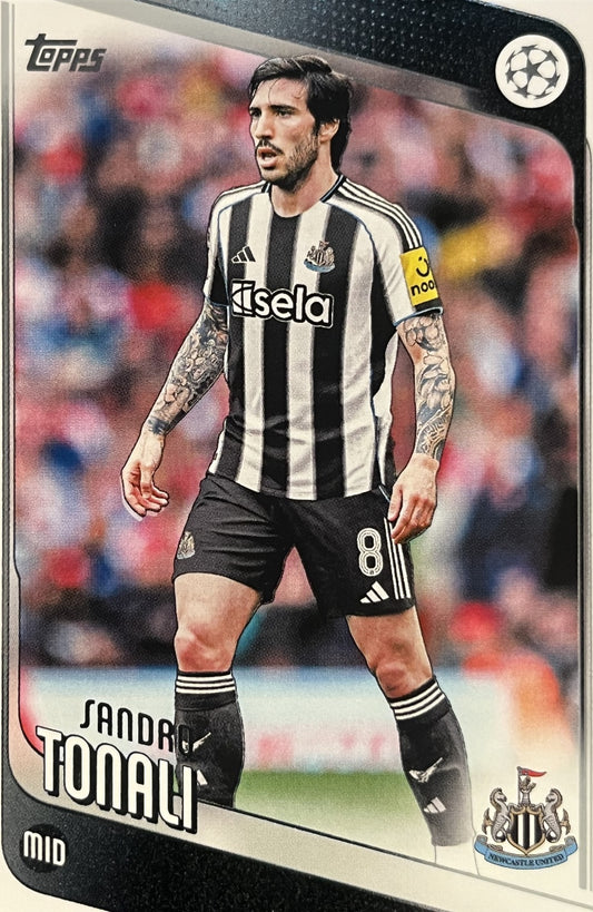 Sandro Tonali 2026 2026 Topps UCC Flagship #109