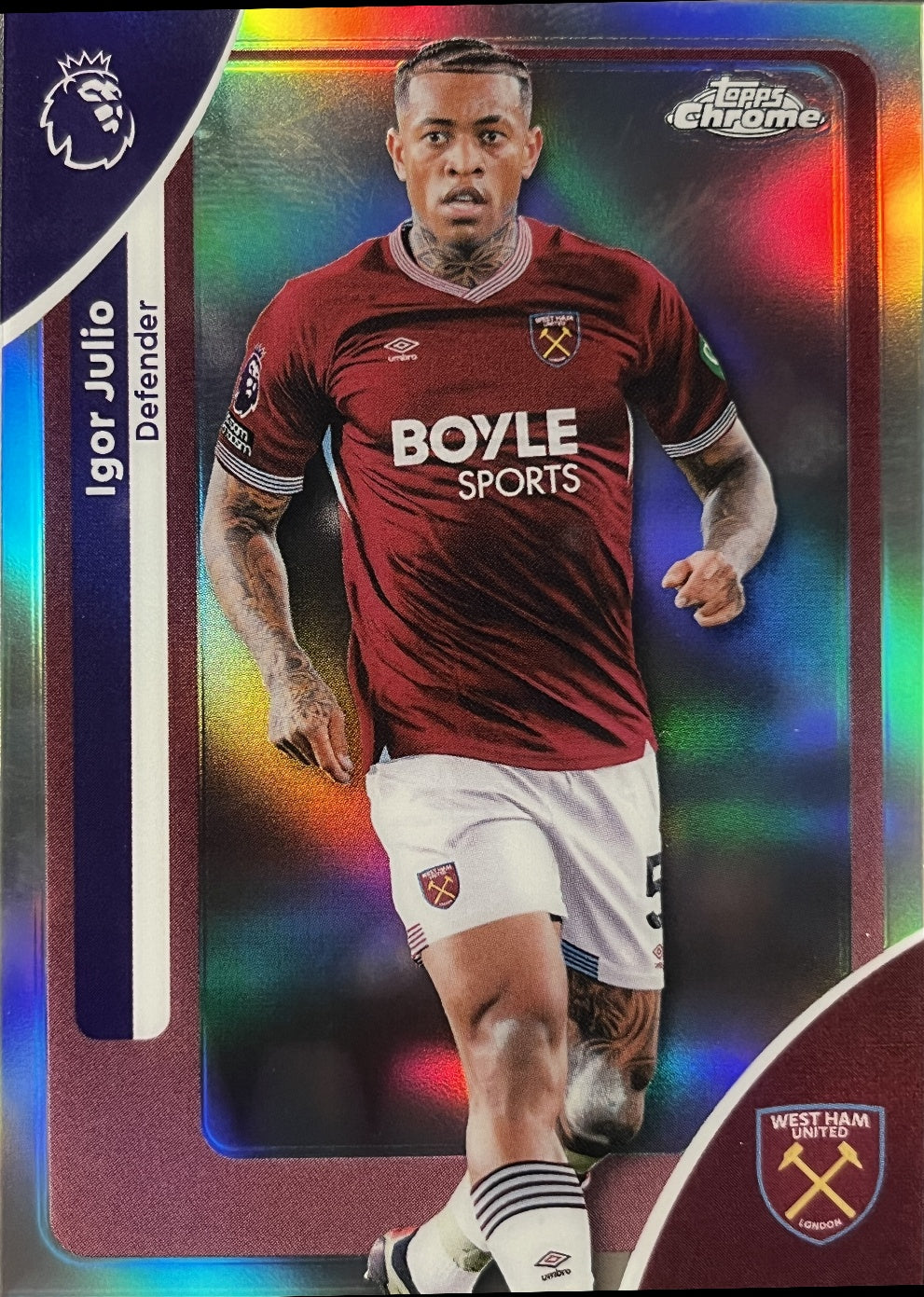 Igor Julio 2026 2026 Topps Premier League Chrome #184