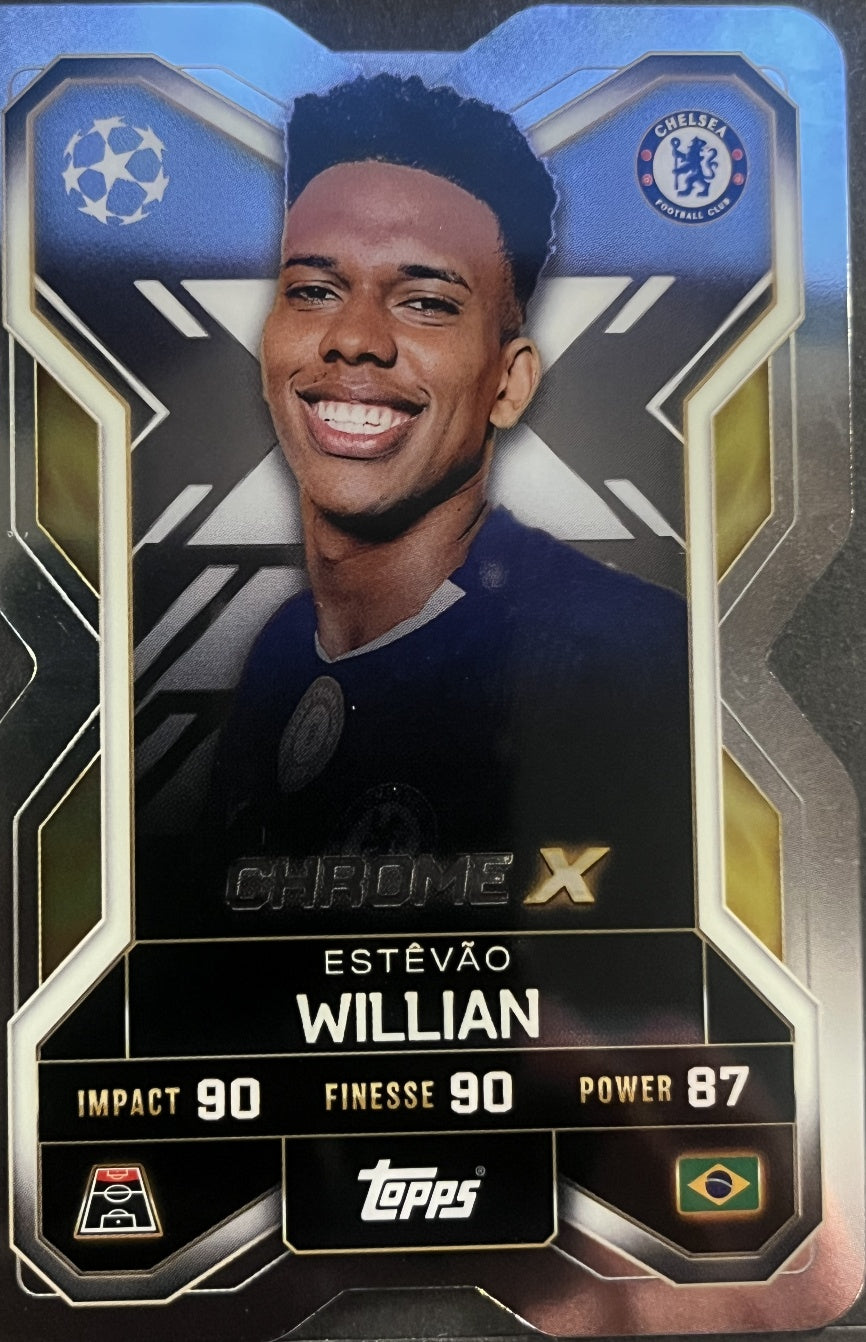Estêvão Willian 2026 2026 Topps Match Attax Extra 2026 #CX 3