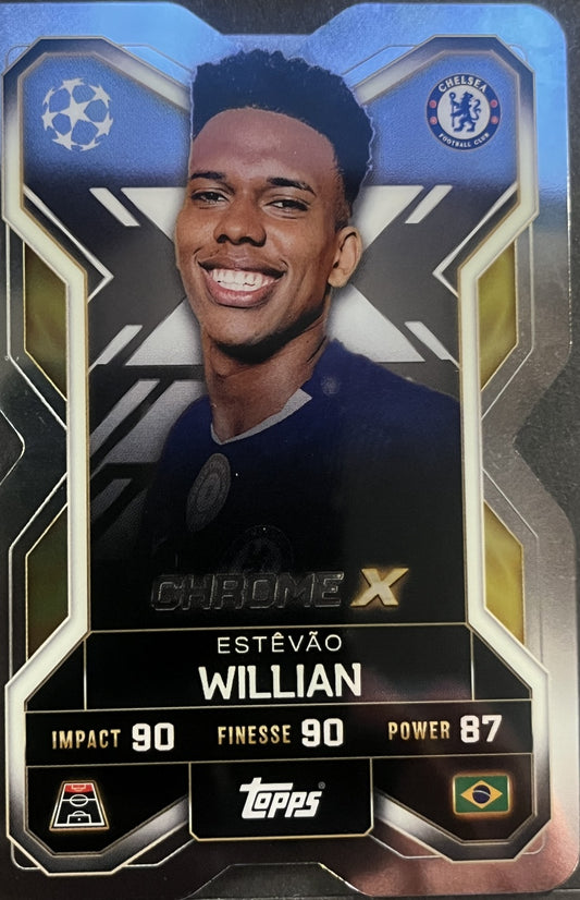 Estêvão Willian 2026 2026 Topps Match Attax Extra 2026 #CX 3