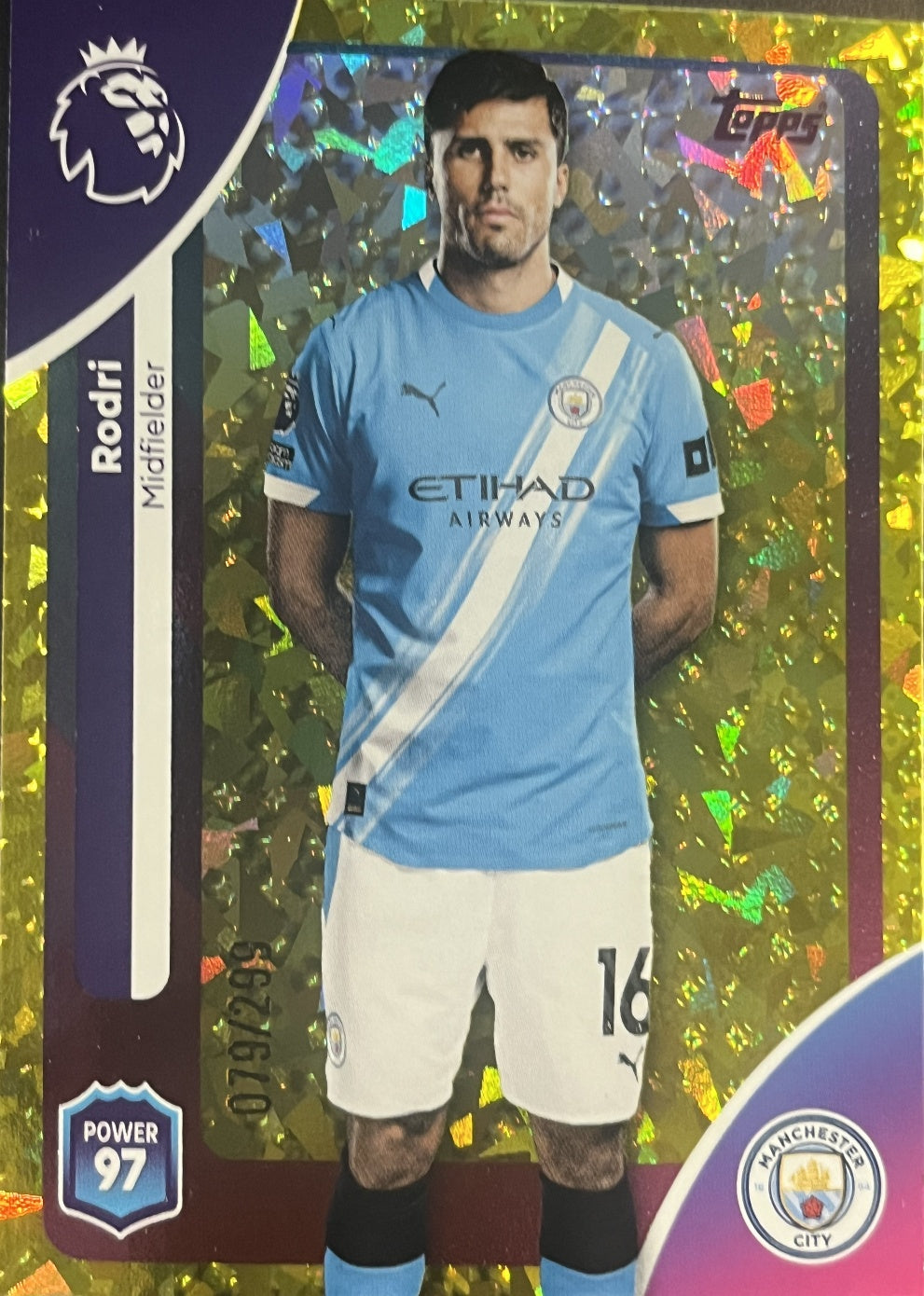 Rodri 2026 2026 Topps Premier League #188