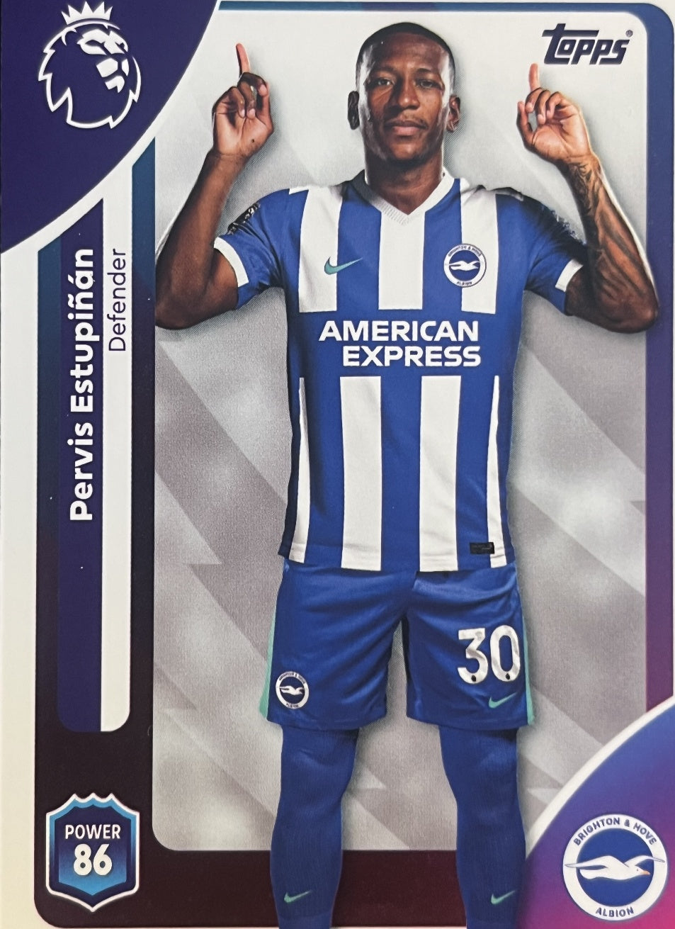 Pervis Estupiñán 2026 2026 Topps Premier League #76