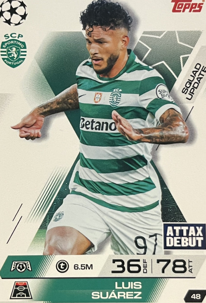 Luis Suarez 2026 2026 Topps Match Attax Extra 2026 #48