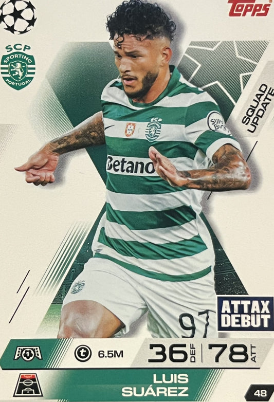 Luis Suarez 2026 2026 Topps Match Attax Extra 2026 #48