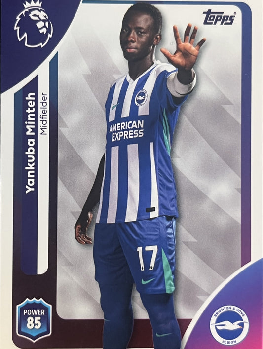 Yankuba Minteh 2026 2026 Topps Premier League #79