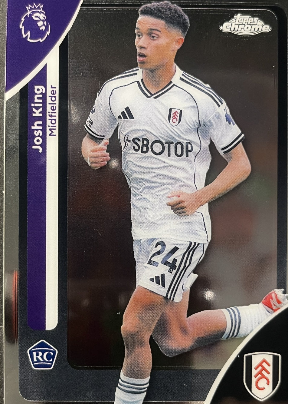 Josh King 2026 2026 Topps Premier League Chrome #91