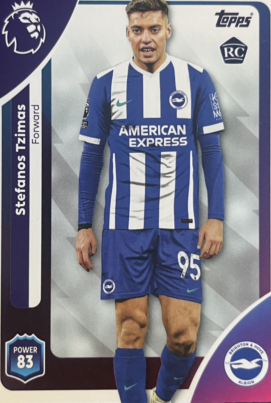 Stefanos Tzimas 2026 2026 Topps Premier League #84