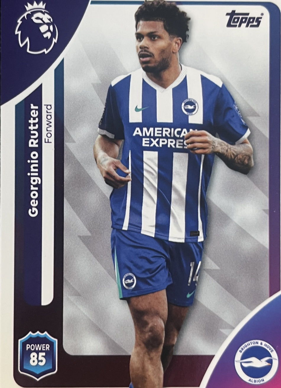 Georginio Rutter 2026 2026 Topps Premier League #86