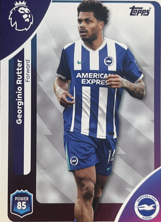 Georginio Rutter 2026 2026 Topps Premier League #86
