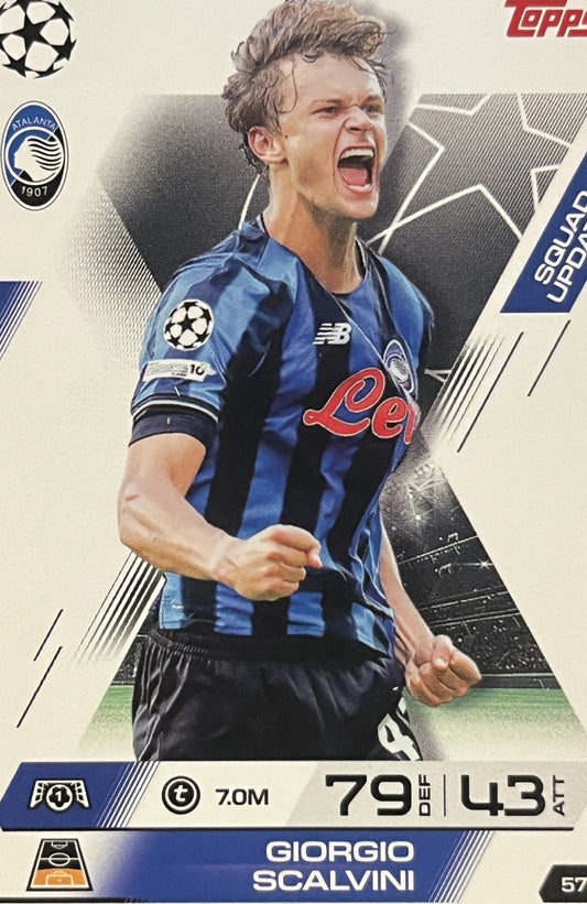 Girogio Scalvini 2026 2026 Topps Match Attax Extra 2026 #57