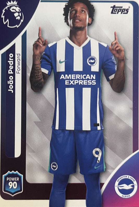 João Pedro 2026 2026 Topps Premier League #87