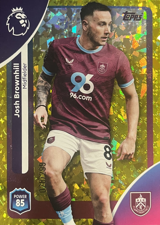Josh Brownhill 2026 2026 Topps Premier League #315