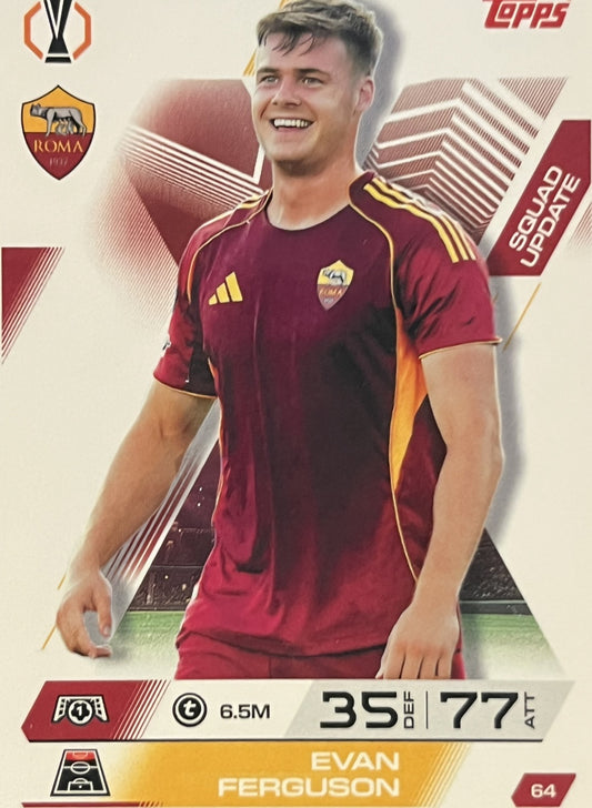 Evan Ferguson 2026 2026 Topps Match Attax Extra 2026 #64