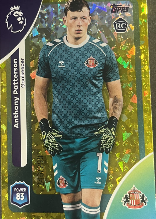 Anthony Patterson 2026 2026 Topps Premier League #344