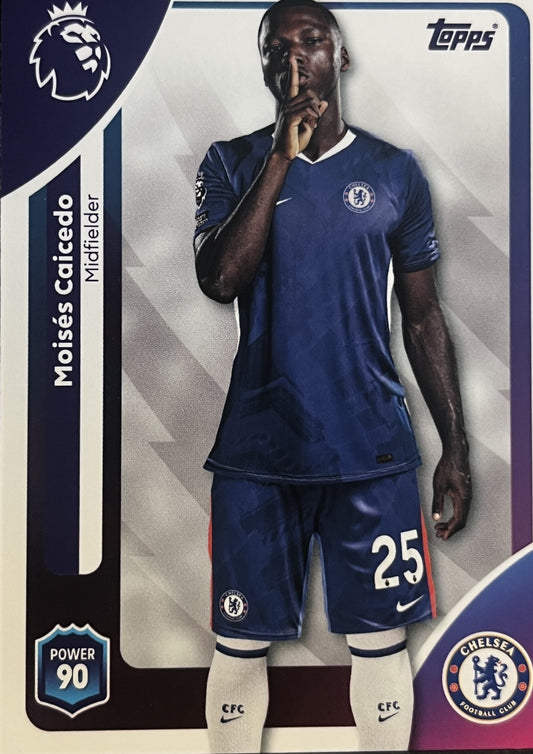 Moisés Caicedo 2026 2026 Topps Premier League #98