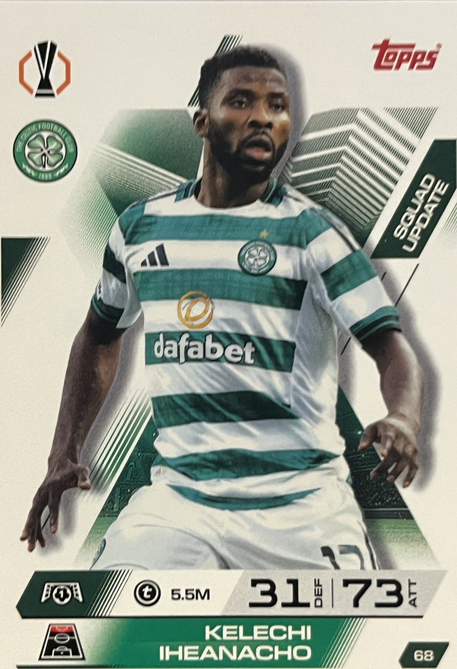 Kelechi Iheanacho 2026 2026 Topps Match Attax Extra 2026 #68