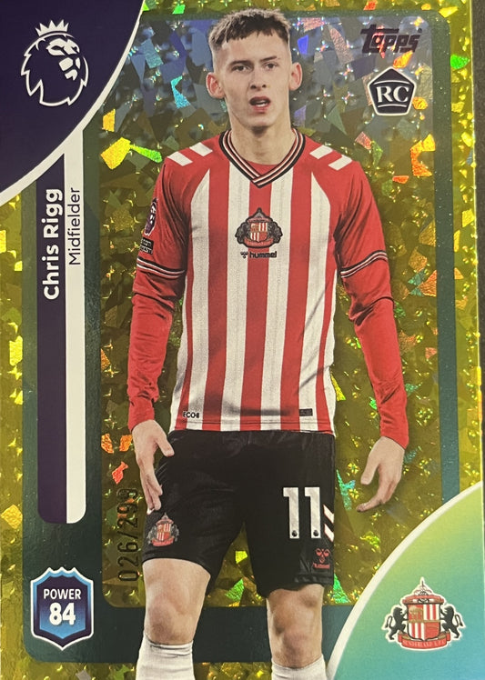 Chris Rigg 2026 2026 Topps Premier League #349