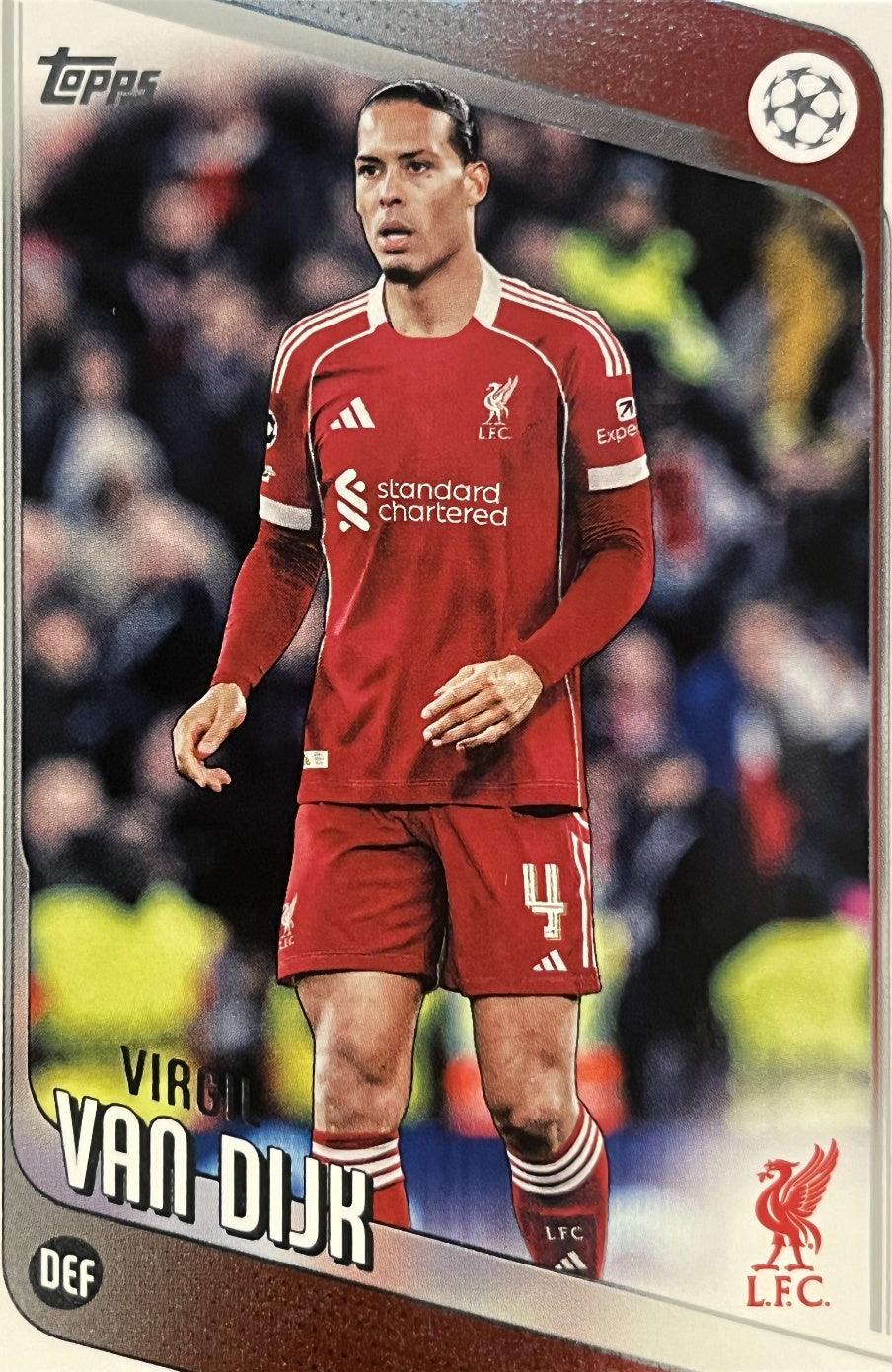 Virgil van Dijk 2026 2026 Topps UCC Flagship #79