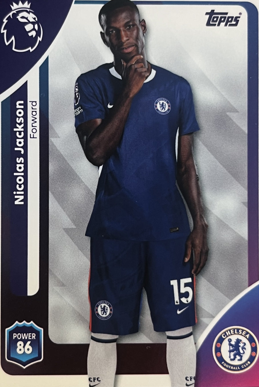Nicolas Jackson 2026 2026 Topps Premier League #104