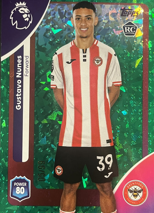 Gustavo Nunes 2026 2026 Topps Premier League #67