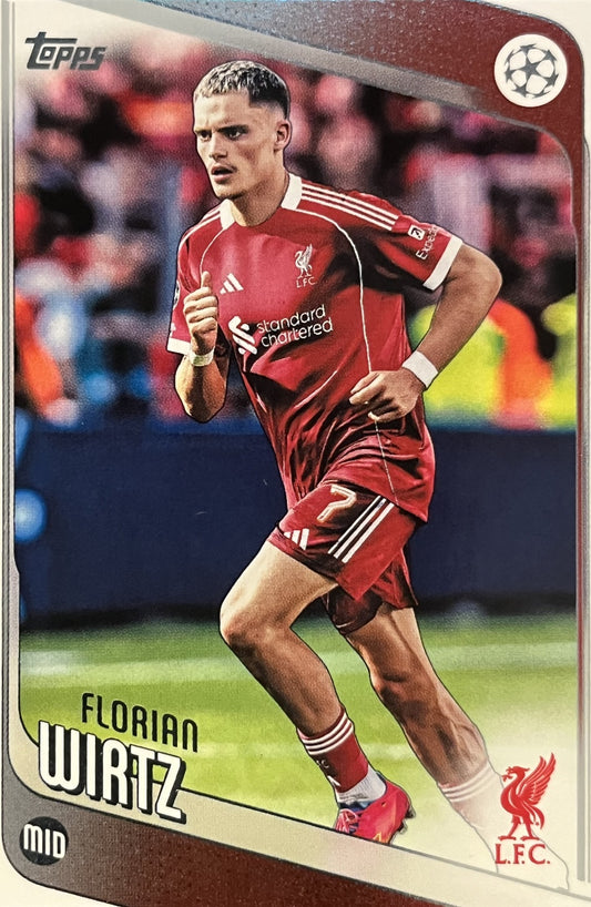 Florian Wirtz 2026 2026 Topps UCC Flagship #74