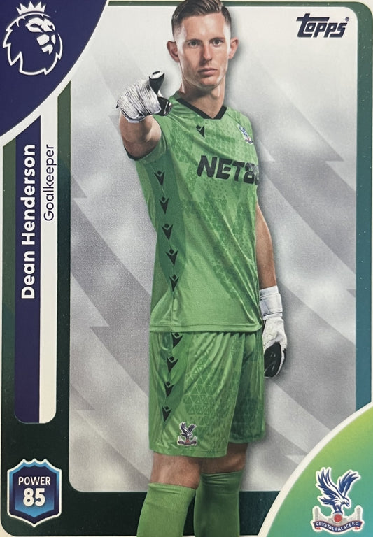 Dean Henderson 2026 2026 Topps Premier League #110