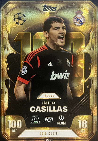 Iker Casillas 2026 2026 Topps Match Attax Extra 2026 #292