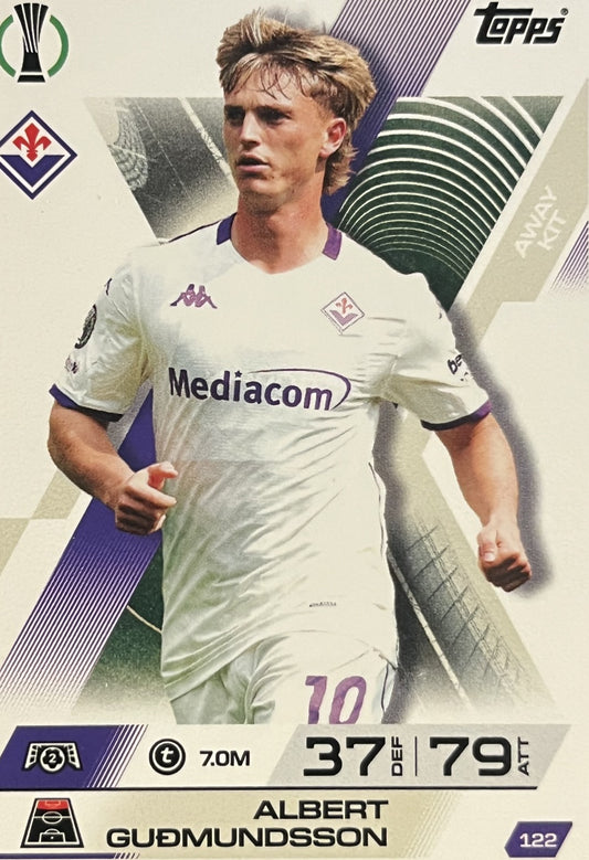 Albert Gudmundsson 2026 2026 Topps Match Attax Extra 2026 #122
