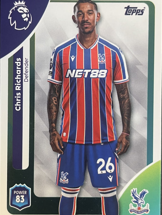 Chris Richards 2026 2026 Topps Premier League #115