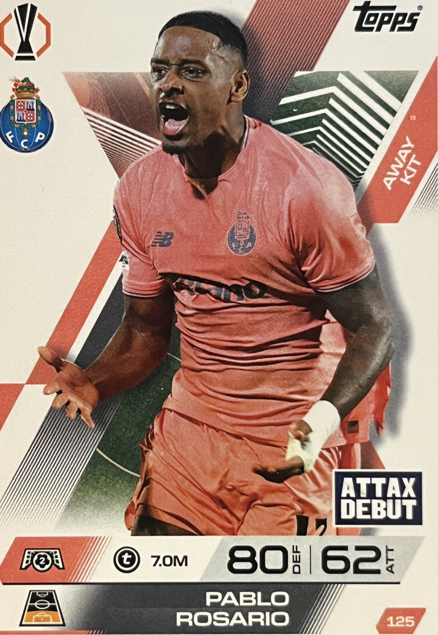 Pablo Rosario 2026 2026 Topps Match Attax Extra 2026 #125