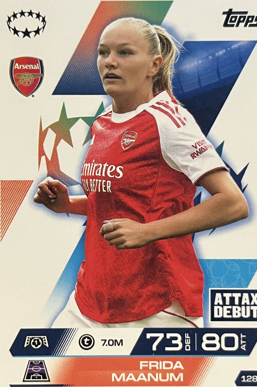 Frida Maanum 2026 2026 Topps Match Attax Extra 2026 #128
