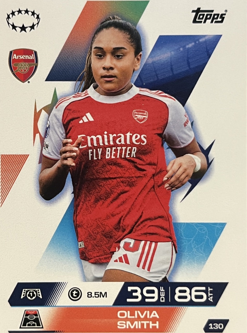 Olivia Smith 2026 2026 Topps Match Attax Extra 2026 #130