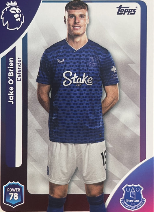 Jake O’Brien 2026 2026 Topps Premier League #132