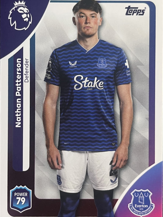 Nathan Patterson 2026 2026 Topps Premier League #133