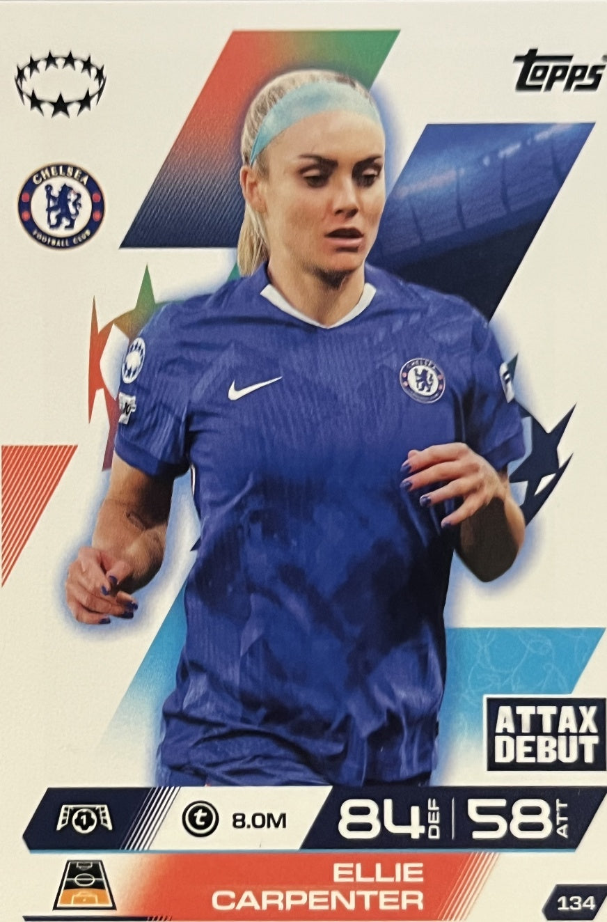 Ellie Carpenter 2026 2026 Topps Match Attax Extra 2026 #134