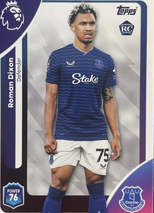 Roman Dixon 2026 2026 Topps Premier League #134