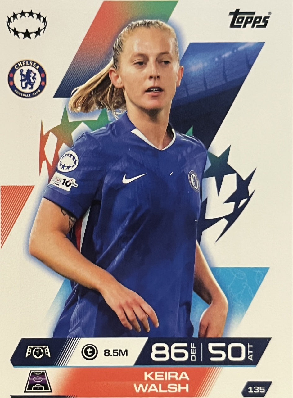 Kiera Walsh 2026 2026 Topps Match Attax Extra 2026 #135