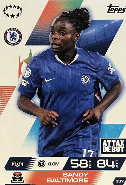 Sandy Baltimore 2026 2026 Topps Match Attax Extra 2026 #137