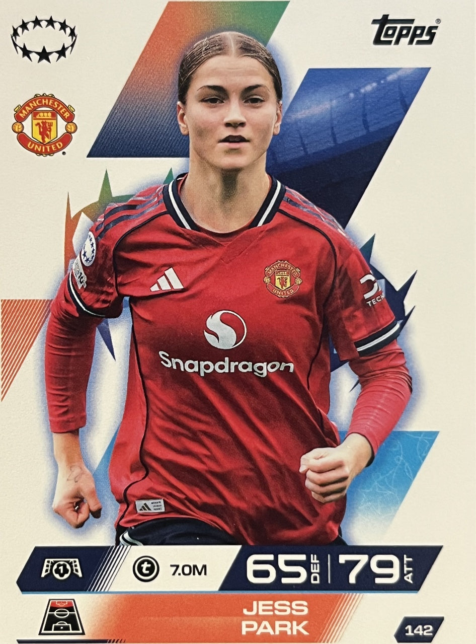 Jess Park 2026 2026 Topps Match Attax Extra 2026 #142