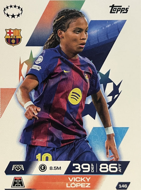 Vicky Lopez 2026 2026 Topps Match Attax Extra 2026 #146
