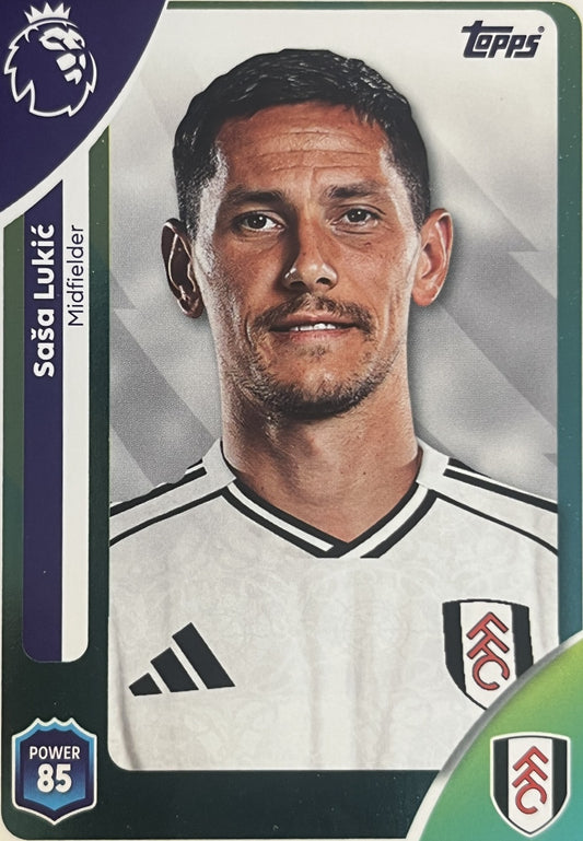 Saša Lukić 2026 2026 Topps Premier League #151